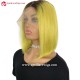 Ombre Color Bob Style Glueless T Part Lace Wig TLB14