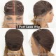 Ombre Color Bob Style Glueless T Part Lace Wig TLB14