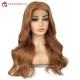 Medium Brown Cooper 250% Density Human Hair Loose Wave 5x5 HD Lace Closure Wig HDW558