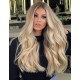 Warm Blonde Virgin Human Hair Glueless 13x4 lace front wig BW0034