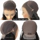 Human Hair Italian Yaki Blunt Cut 13x4 HD lace front wig 150% density HDW334