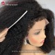 Virgin human hair 4a curly glueless 360 wig with 4c baby hairs BW4455-2