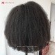 Virgin human hair 4a curly glueless 360 wig with 4c baby hairs BW4455-2