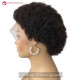 6 inches Afro Curly 13X4 Lace Front Human Hair Wig LF1314