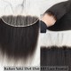 Human Hair Natural Color Italian Yaki 13x4 13x6 HD Lace Frontal HF14