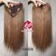 Human Hair V Shape Clip In Hair Extension CE21