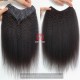 Human Hair Italian Yaki V Shape Clip Ins Hair Extension CE24