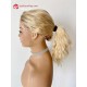 Warm Blonde Virgin Human Hair Lace Front Medical wig LW39