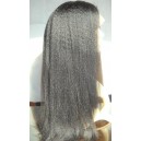 Glueless Silk top lace front wig natural looking-SLF001