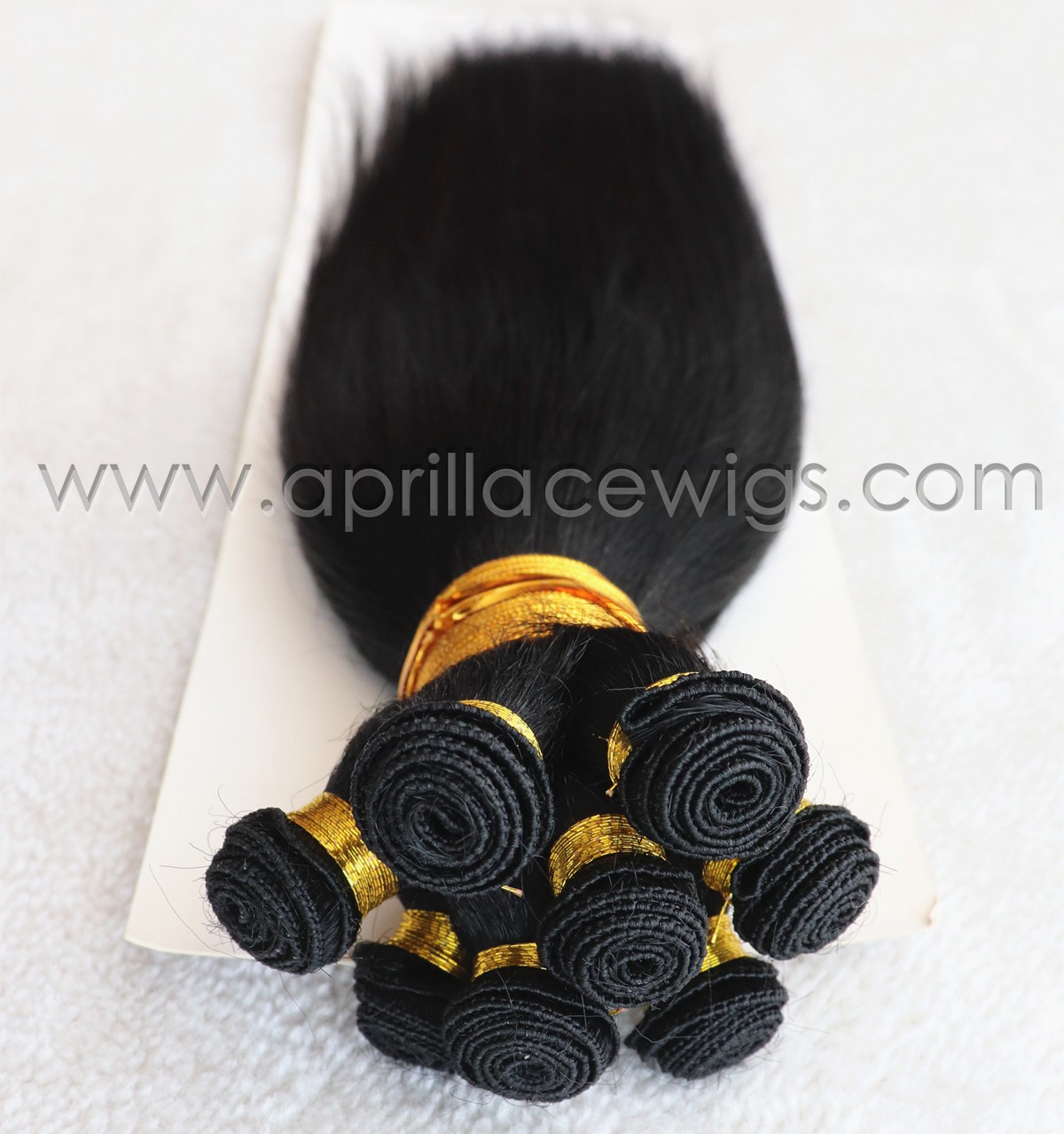 hand tied wefts-100% human bulk hair wefts/weaving