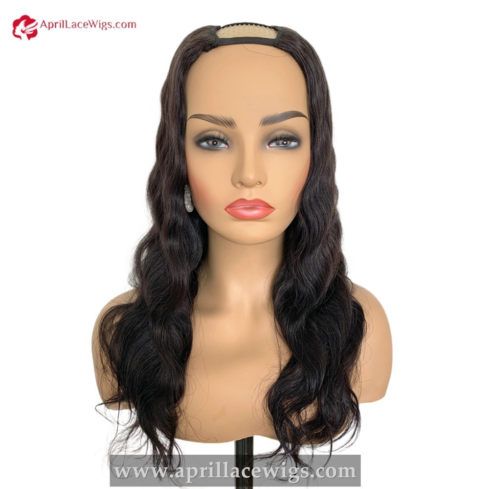 Body Wave Human Hair U-part Wig