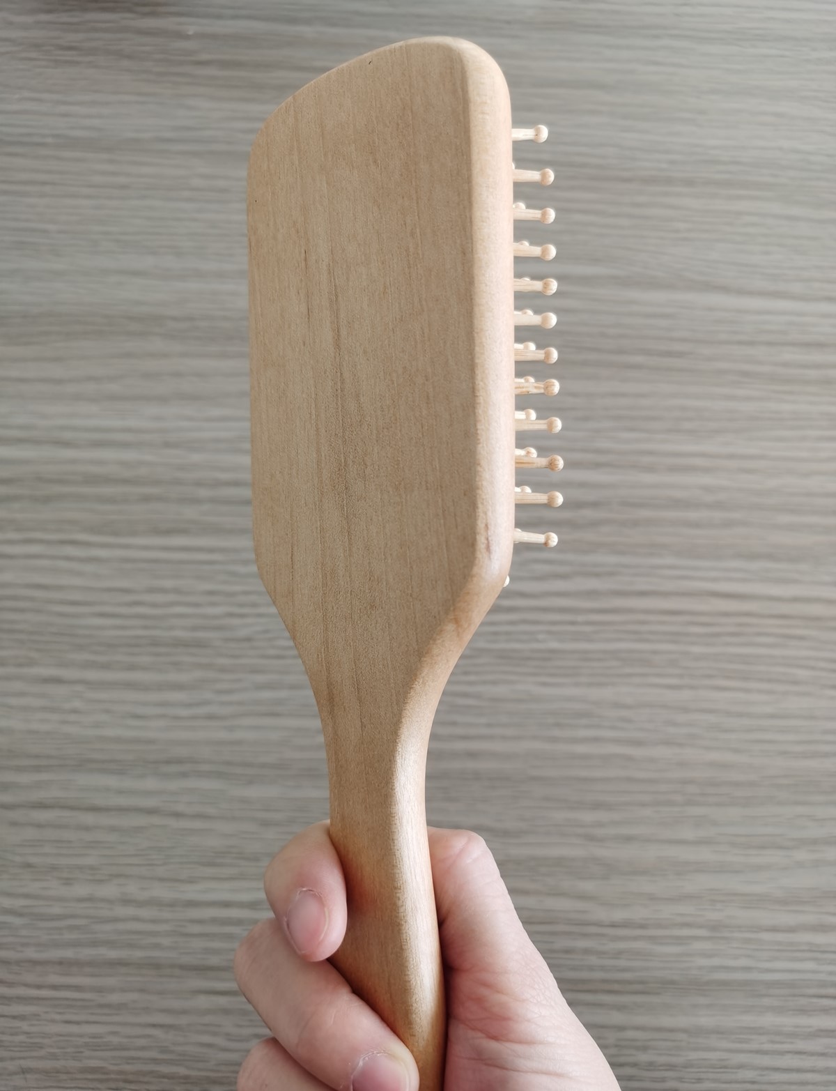 wooden wig brush hair brush