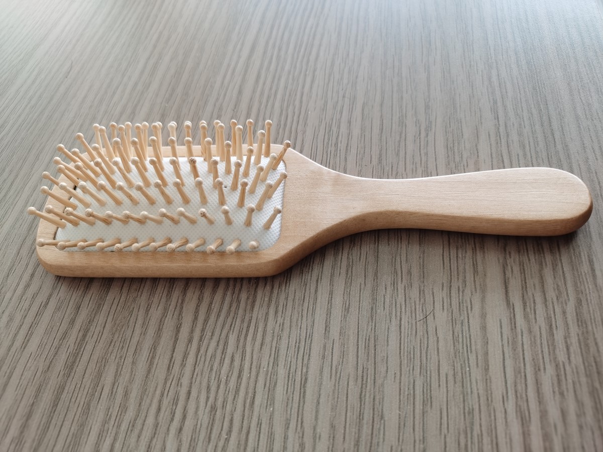 wooden wig brush hair brush