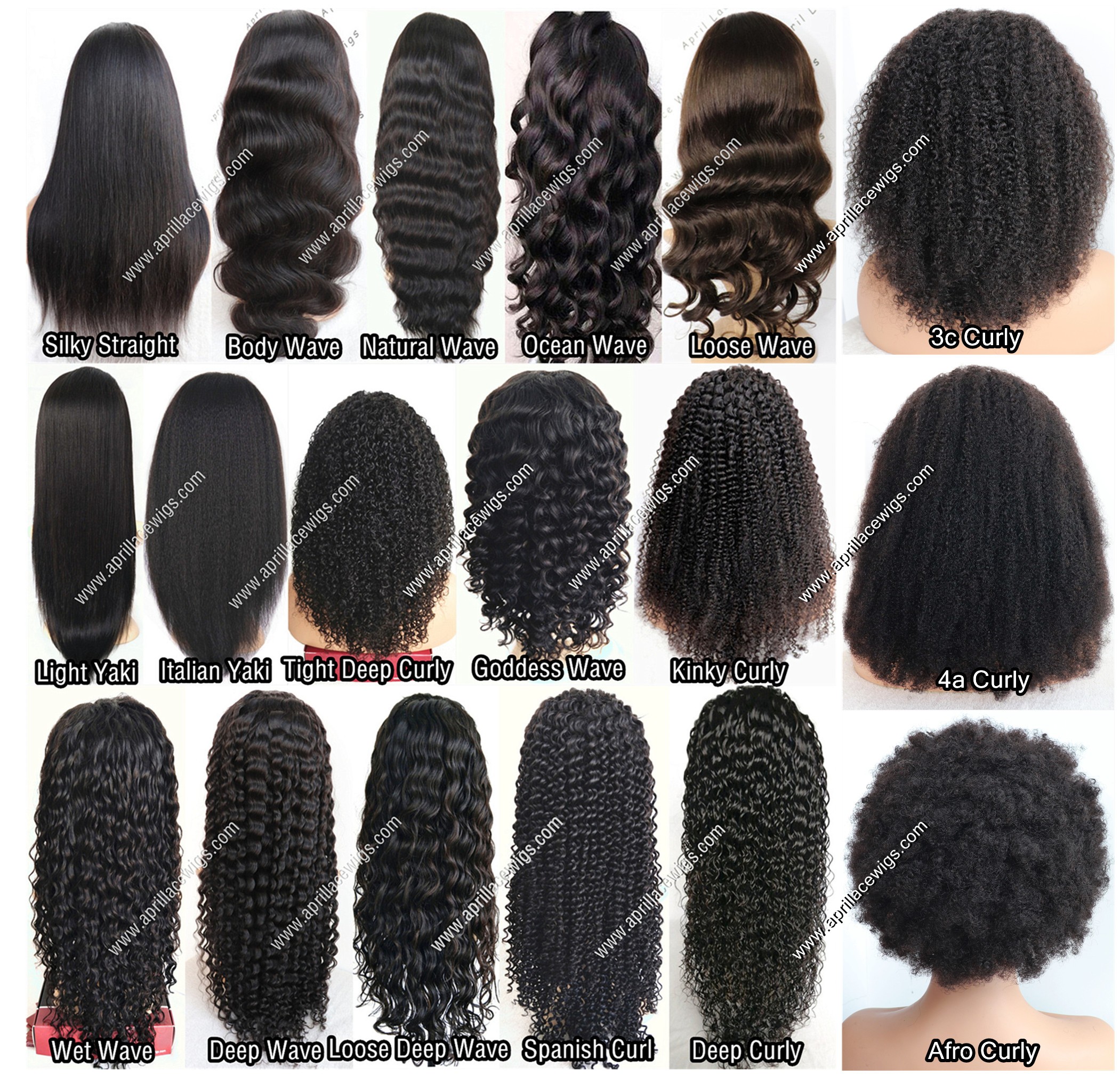 hair textures