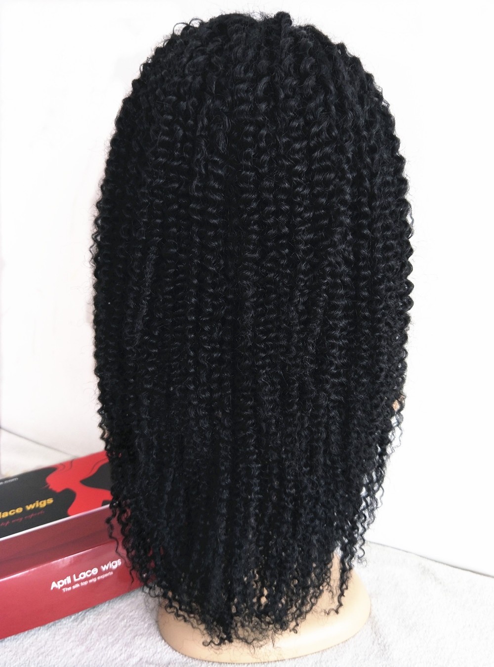 jerry curl full lace wig silk top