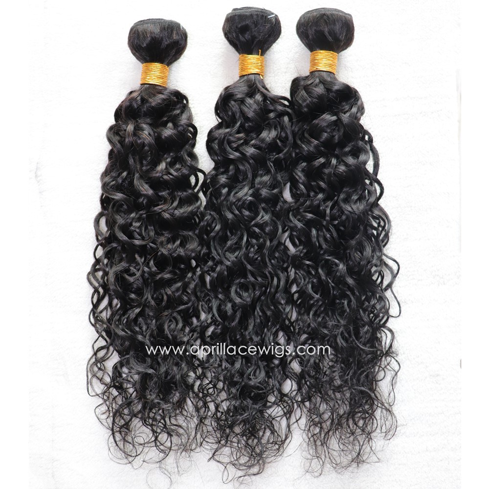 water wave human hair bundles deal