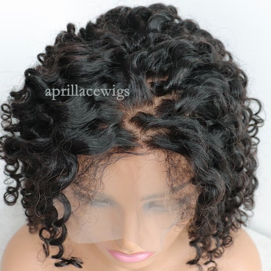 big curl full lace wig