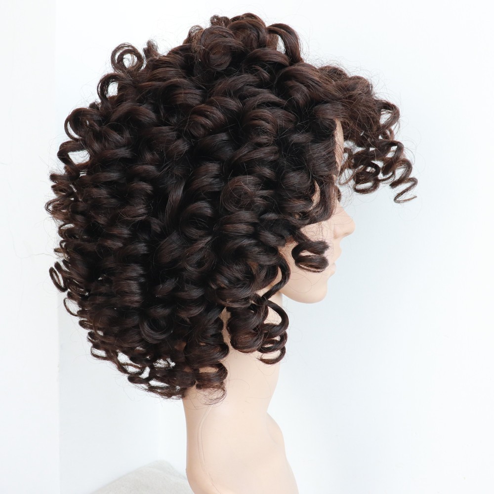 big curl full lace wig