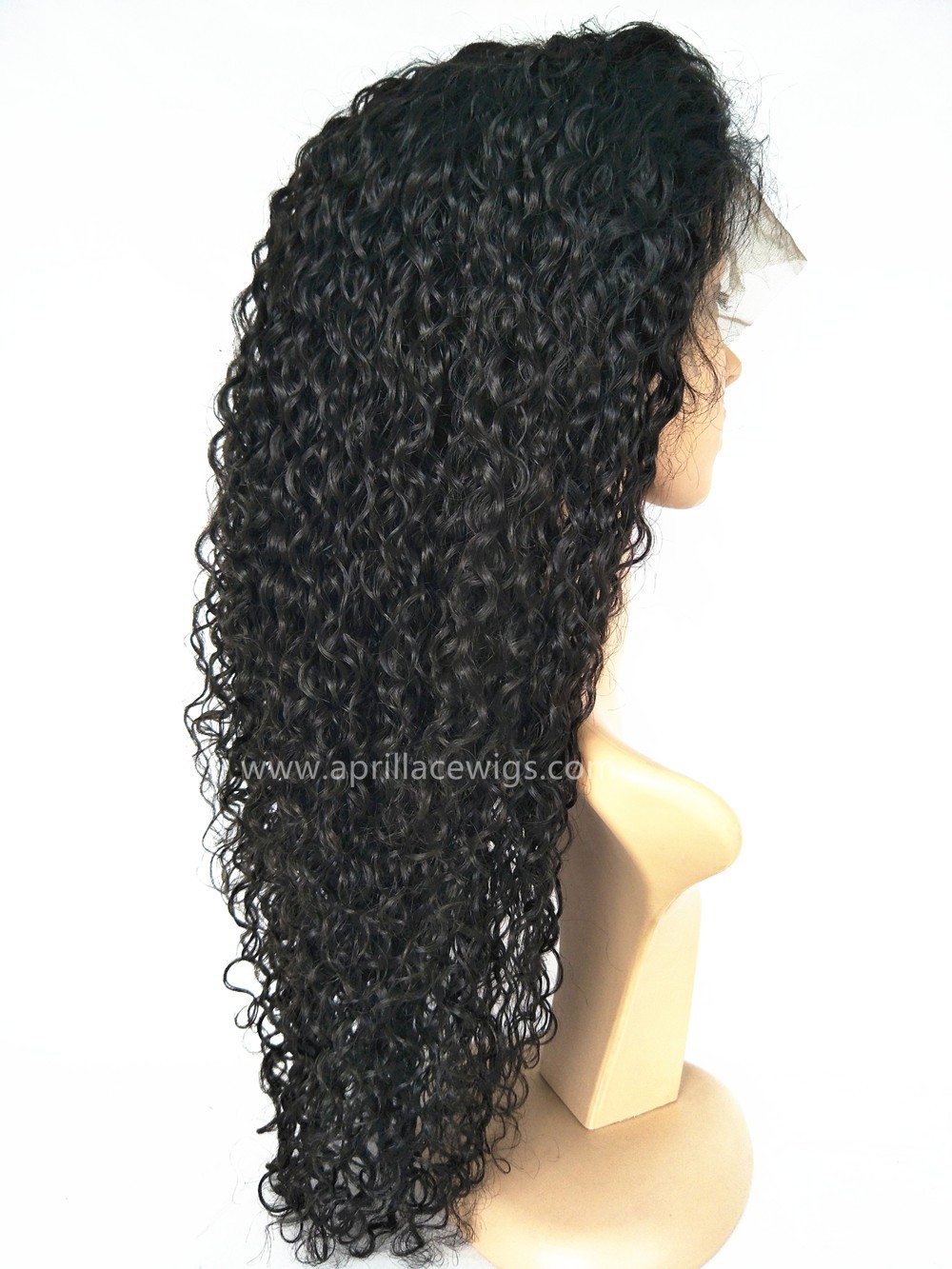 deep curly 360 wig preplucked hairline