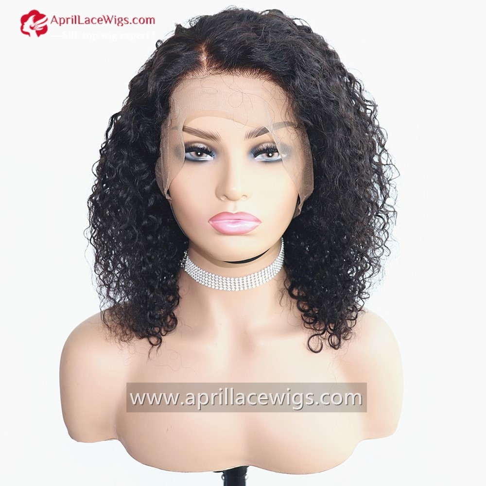 curly bob lace wig