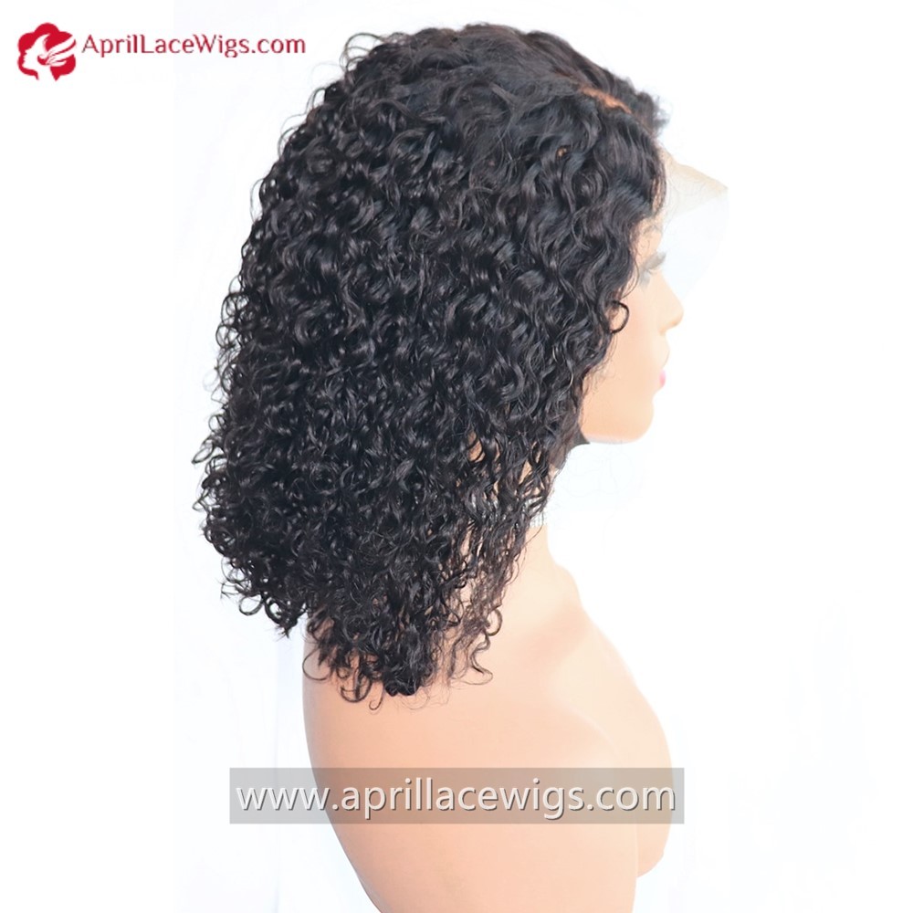 deep curly glueless 360 lace wig preplucked hairline