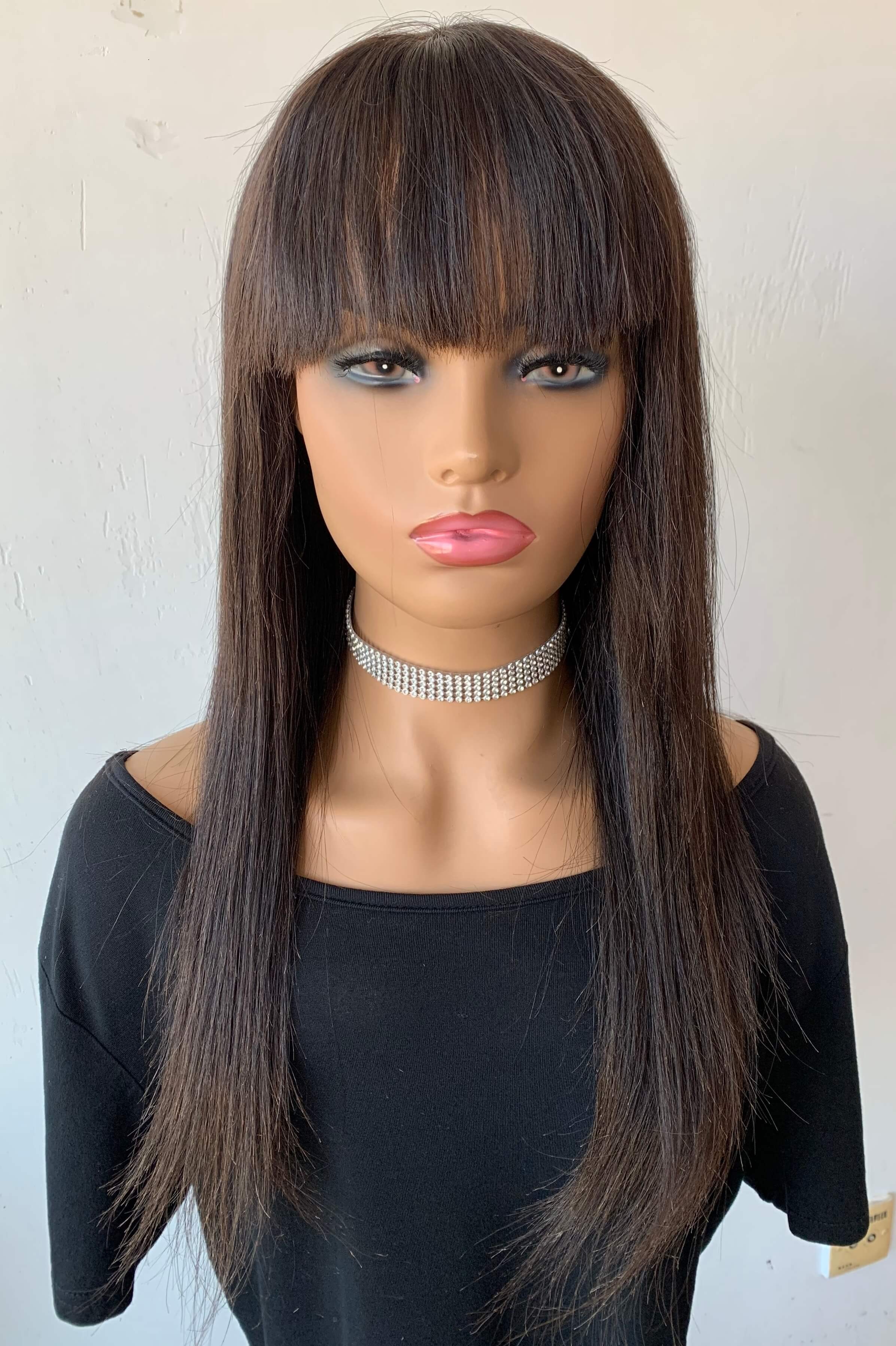 straight hair