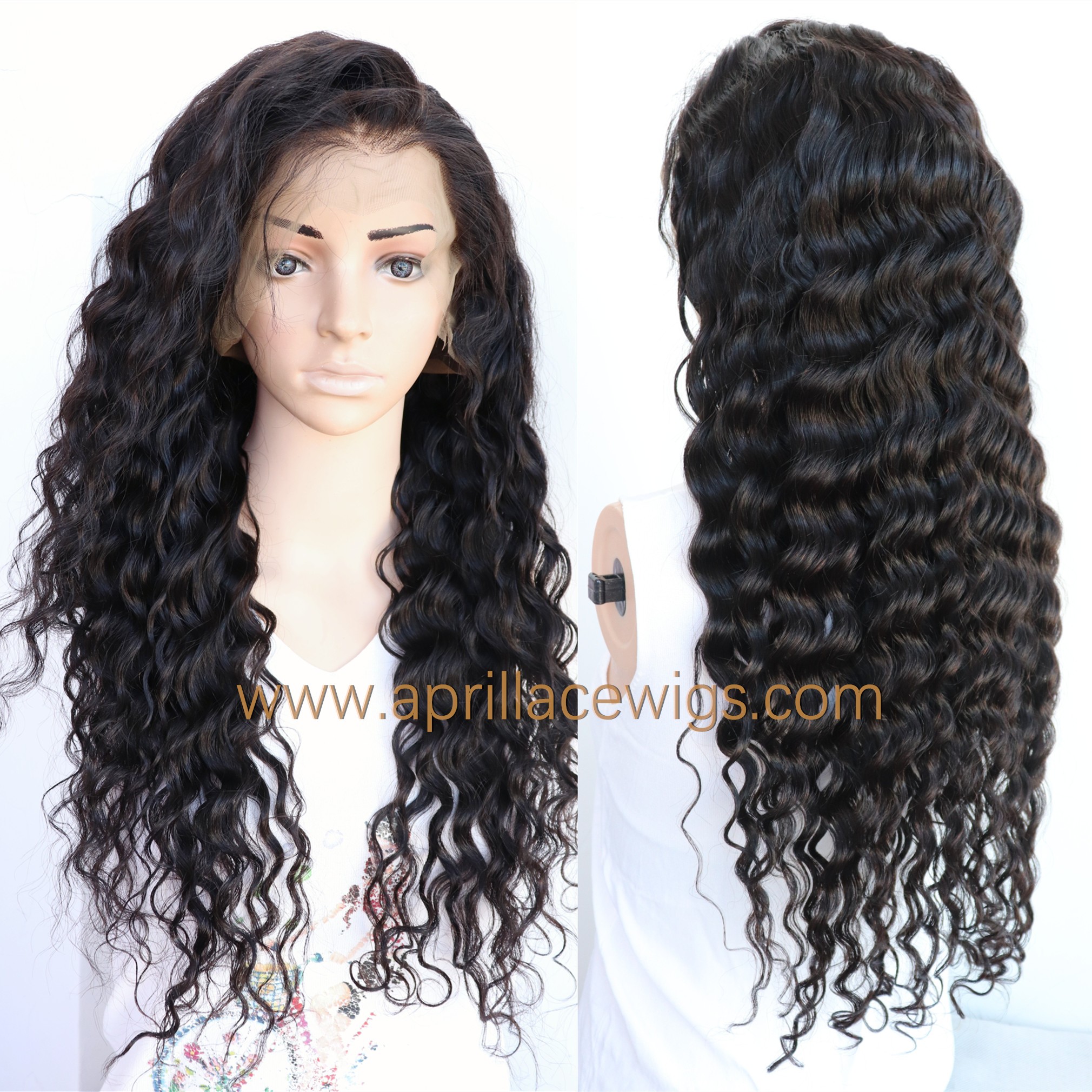 Brazilian virgin natural wave glueless 360 glueless wig preplucked hairline