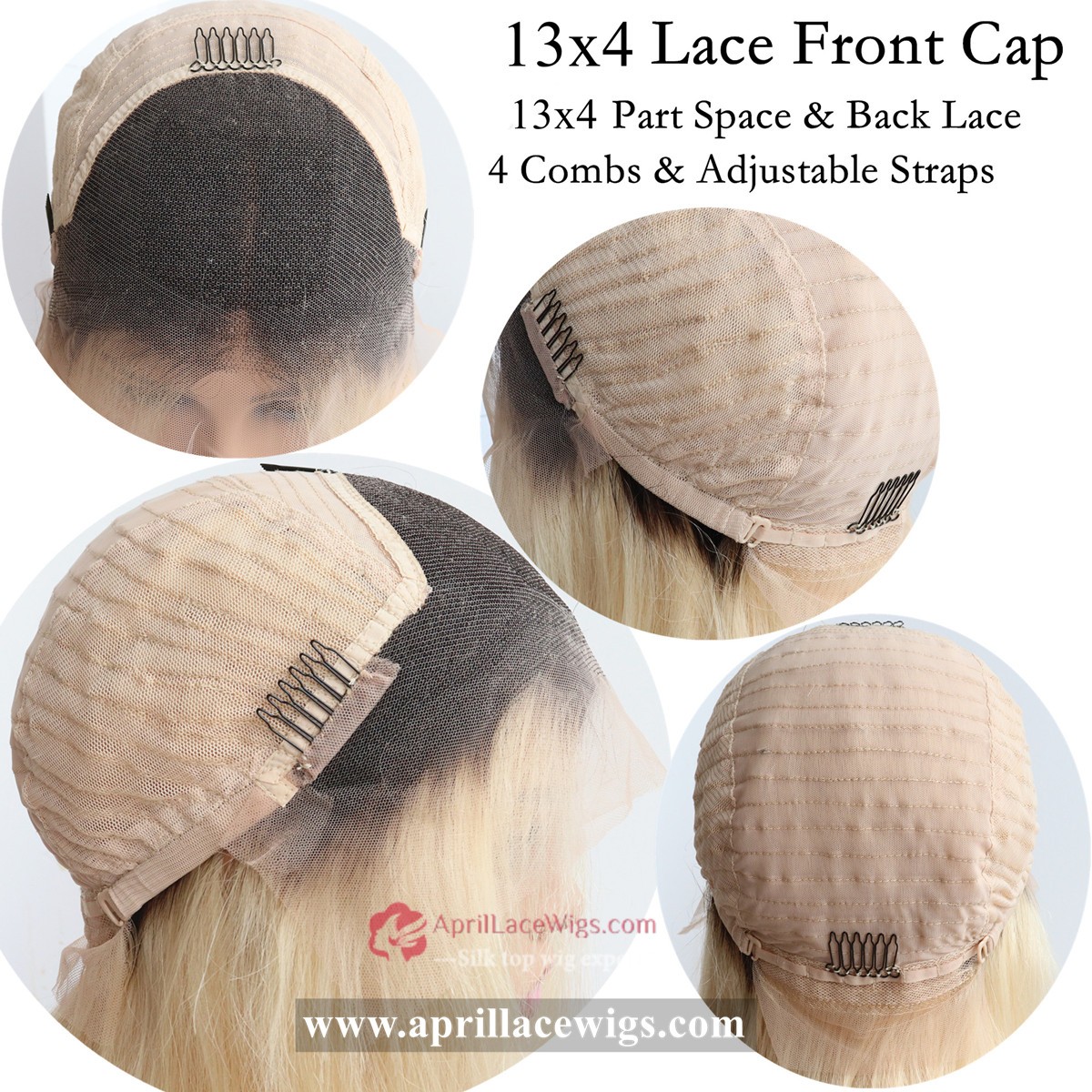 1b/613 lace front wig