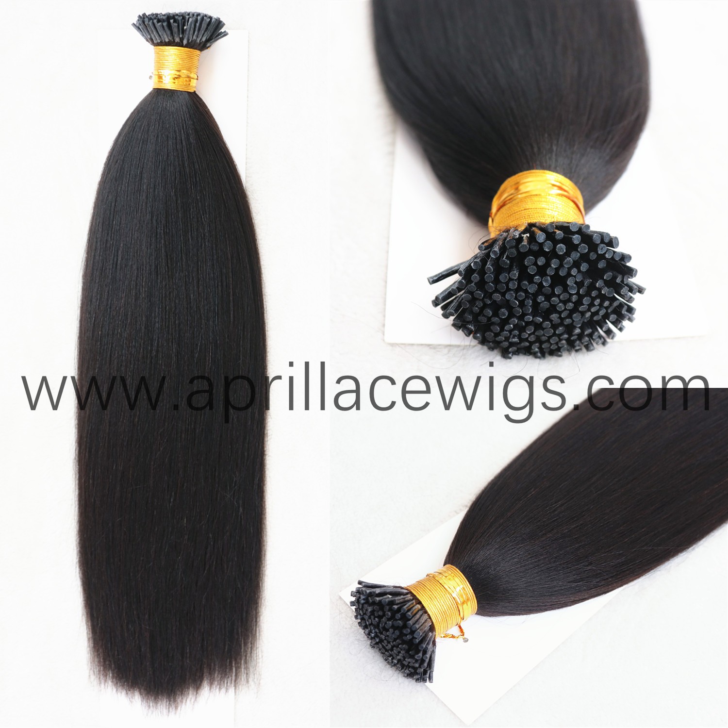 Wholesale 9A Grade Brazilian virgin microlink I tips hair extensions