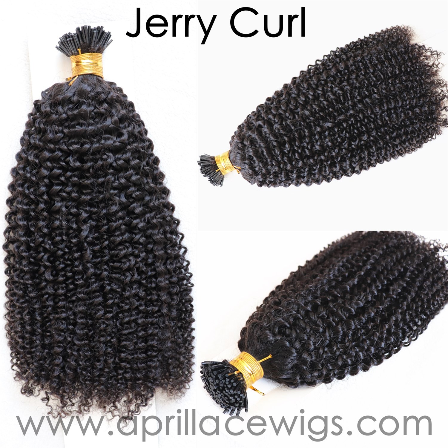 jerry curly itips hair extension microlink hair extension
