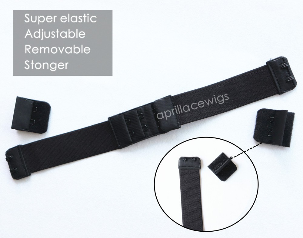 adjustable removable extra elastic band for lace wigs glueless installation