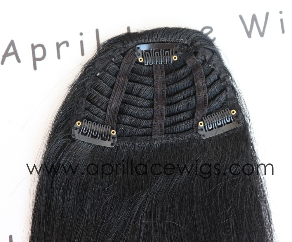 Virgin hair straight texture Chinese bangs