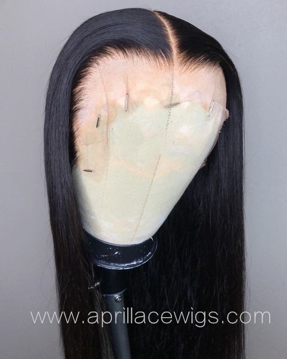 HD lace front wig glueless wig 6 inches deep parting preplucked hairline 