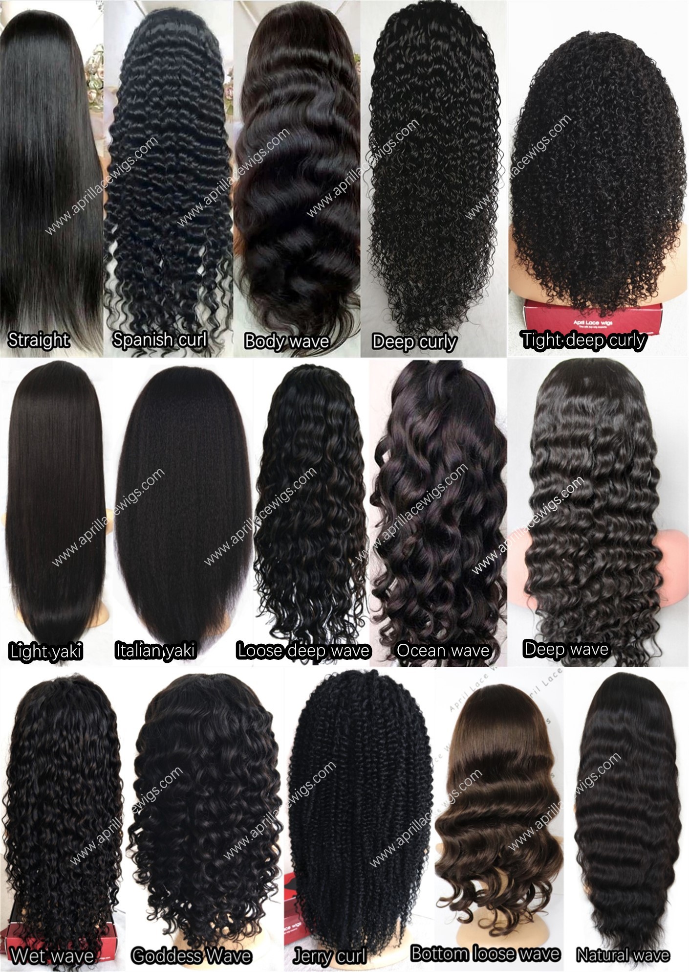 hair textures