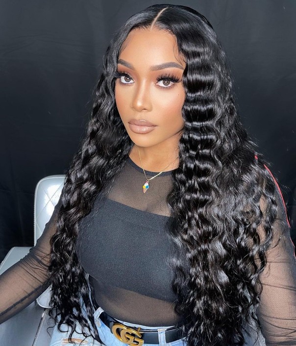 6 inches lace front wig