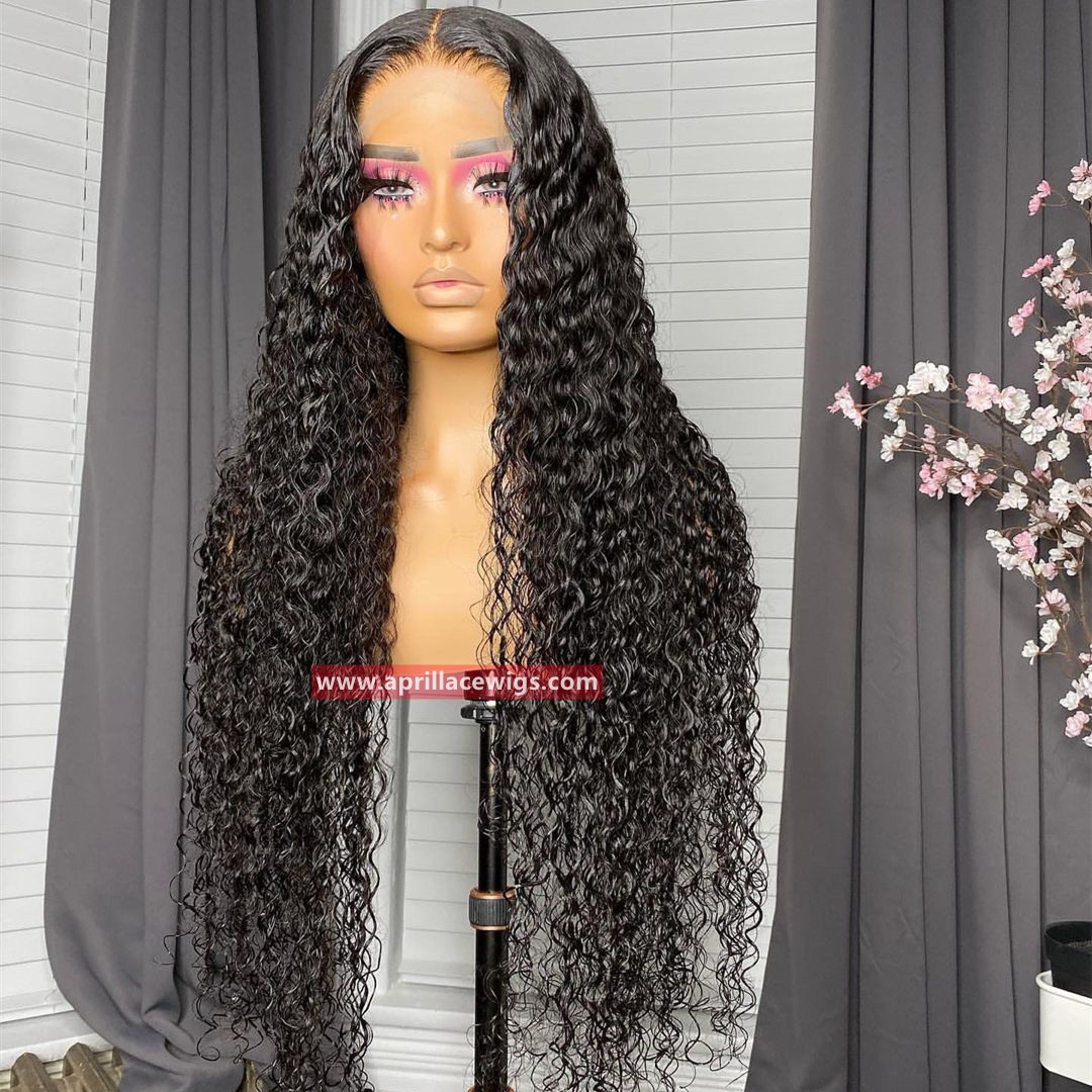 Deep Curly HD 13x6 HD Lace Frontal Wig Virgin Human Hair
