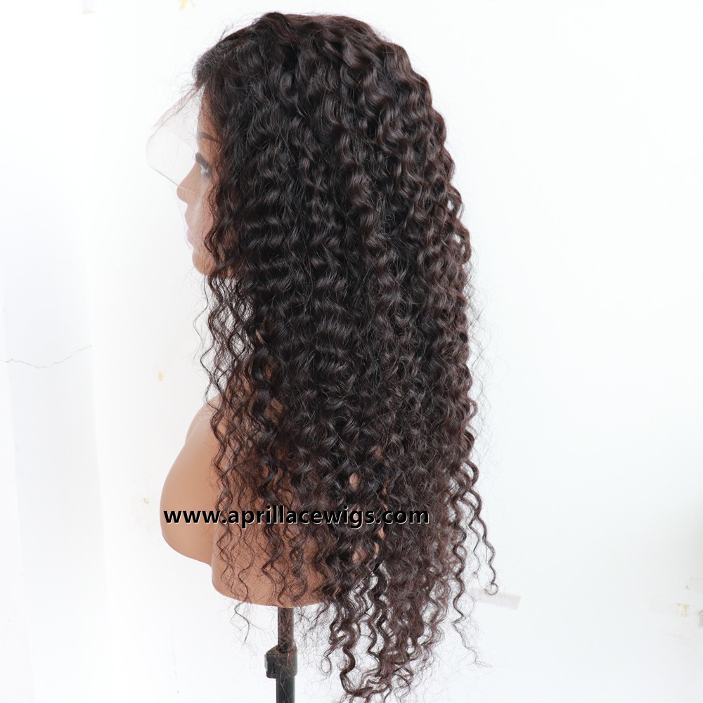 Deep wave HD 13x6 lace front wig