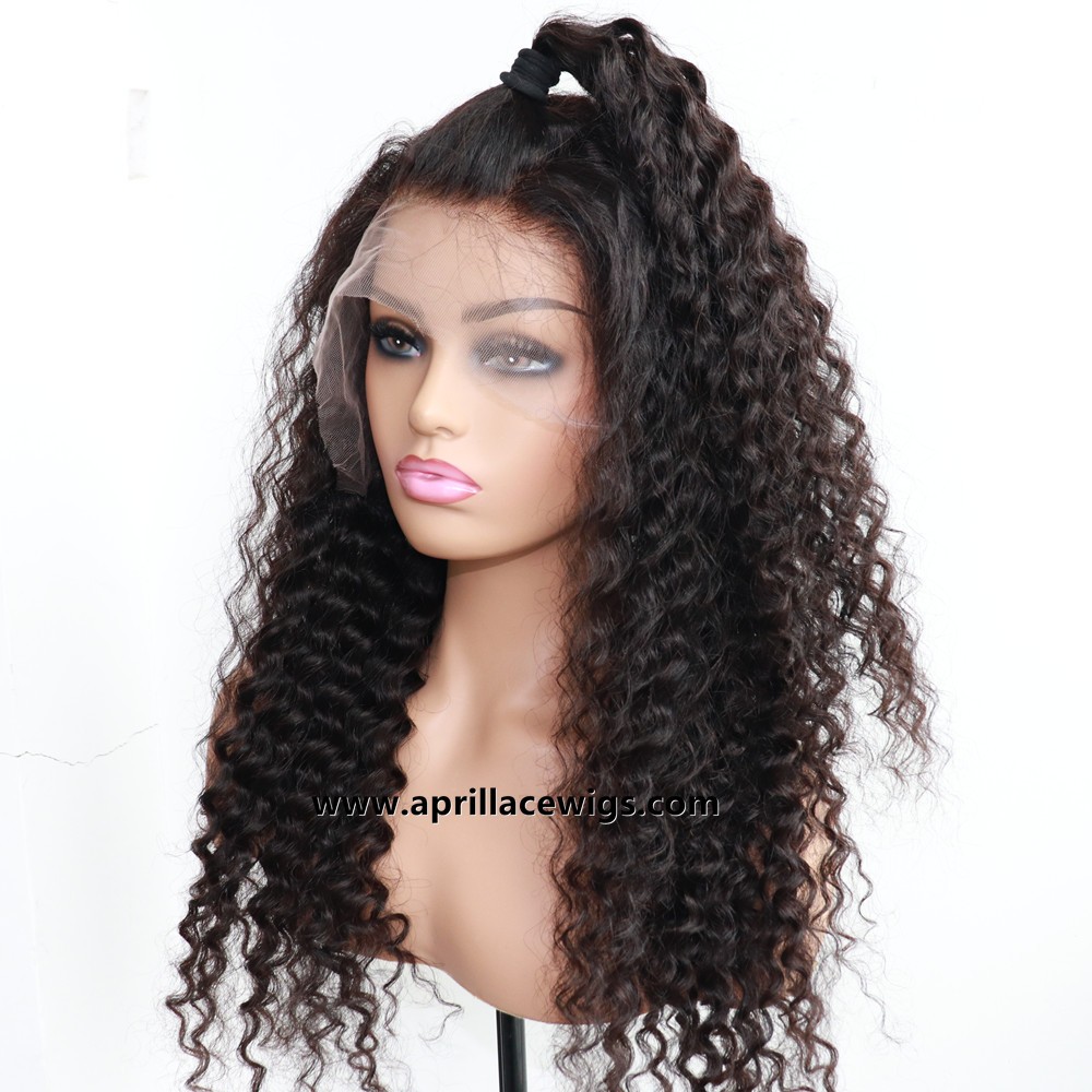 Deep wave HD 13x6 lace front wig
