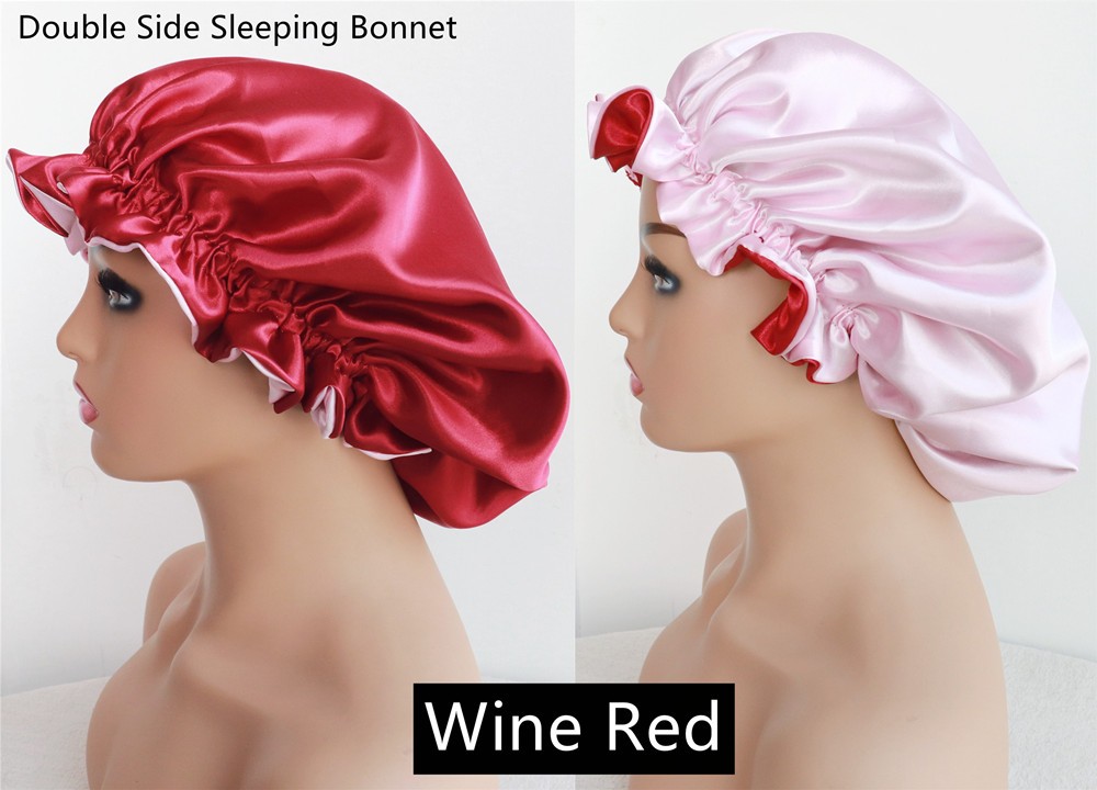 Sleeping hair bonnet hair warp