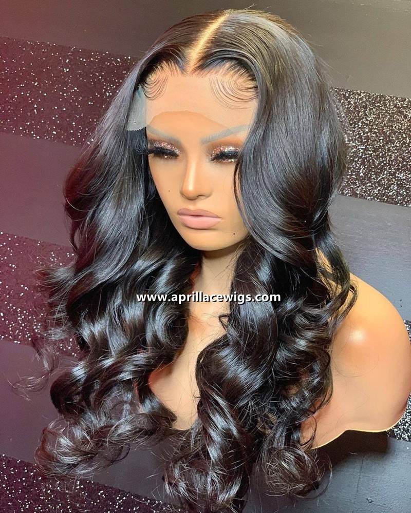 Loose Wave HD 5x5 Lace Closure Wig Virgin Human Hair