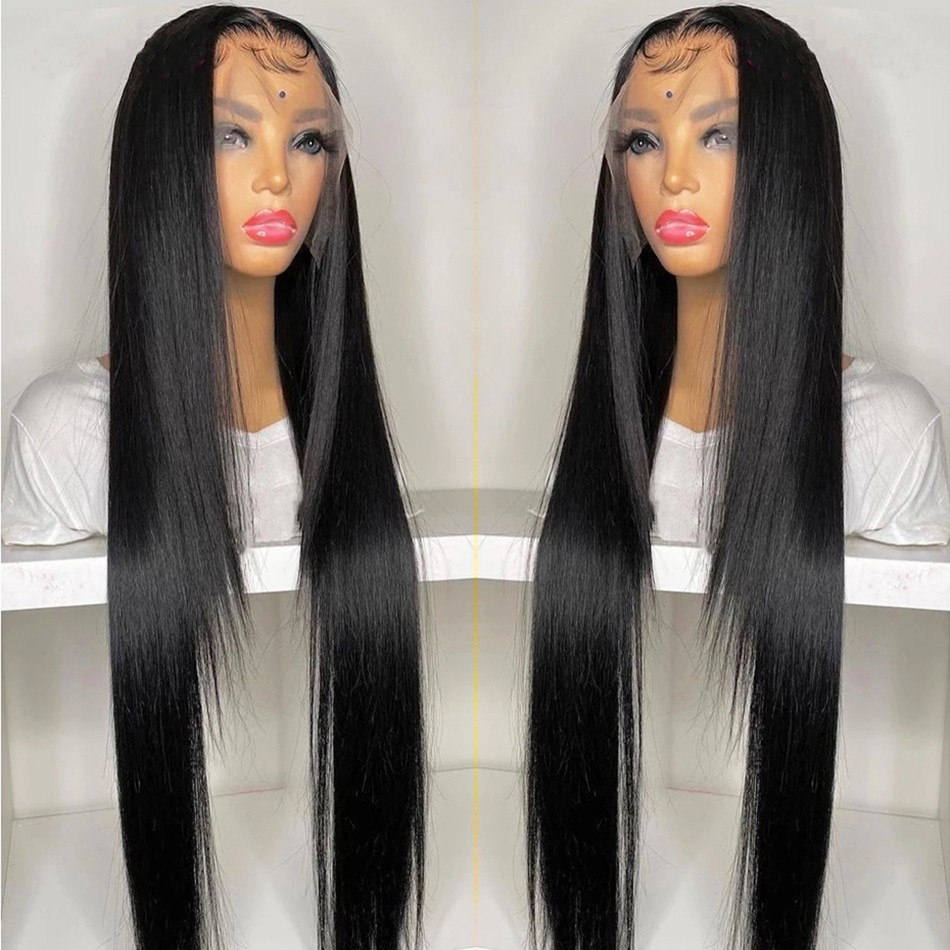 On Sale 26'' Full Lace Wig 130% Straight Brazilian Virgin Human Hair CC11