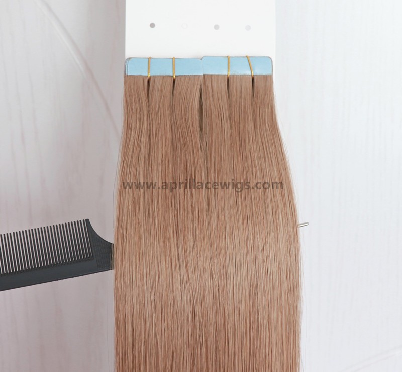 Cuticle Aligned Raw Virgin Hair Tape Ins Extensions