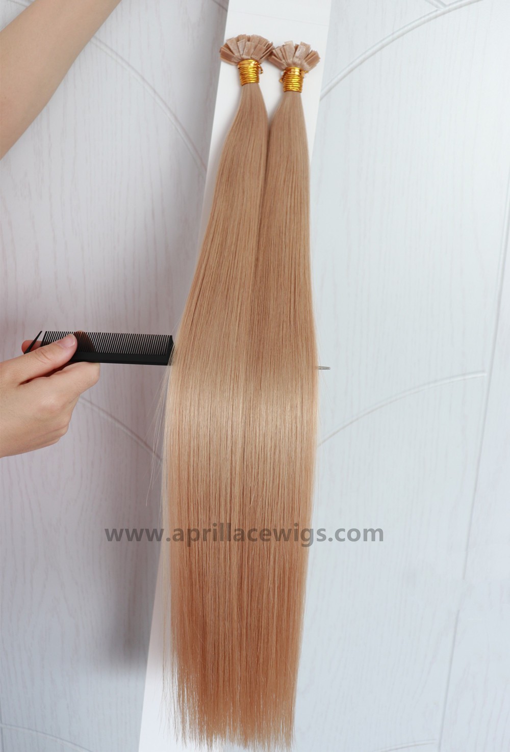 Flat Tips Cuticle Aligned Raw Virgin Hair Extensions