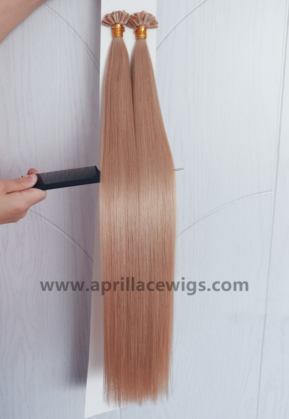 U tips hair extensions Cuticle Aligned Raw Virgin