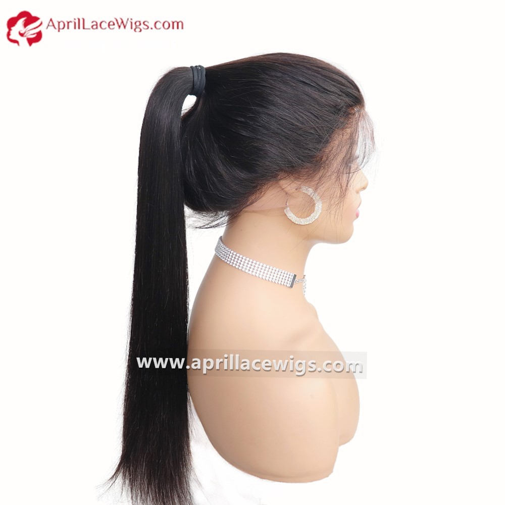Silk Straight 360 Wig Human Hair Raw Virgin Hair