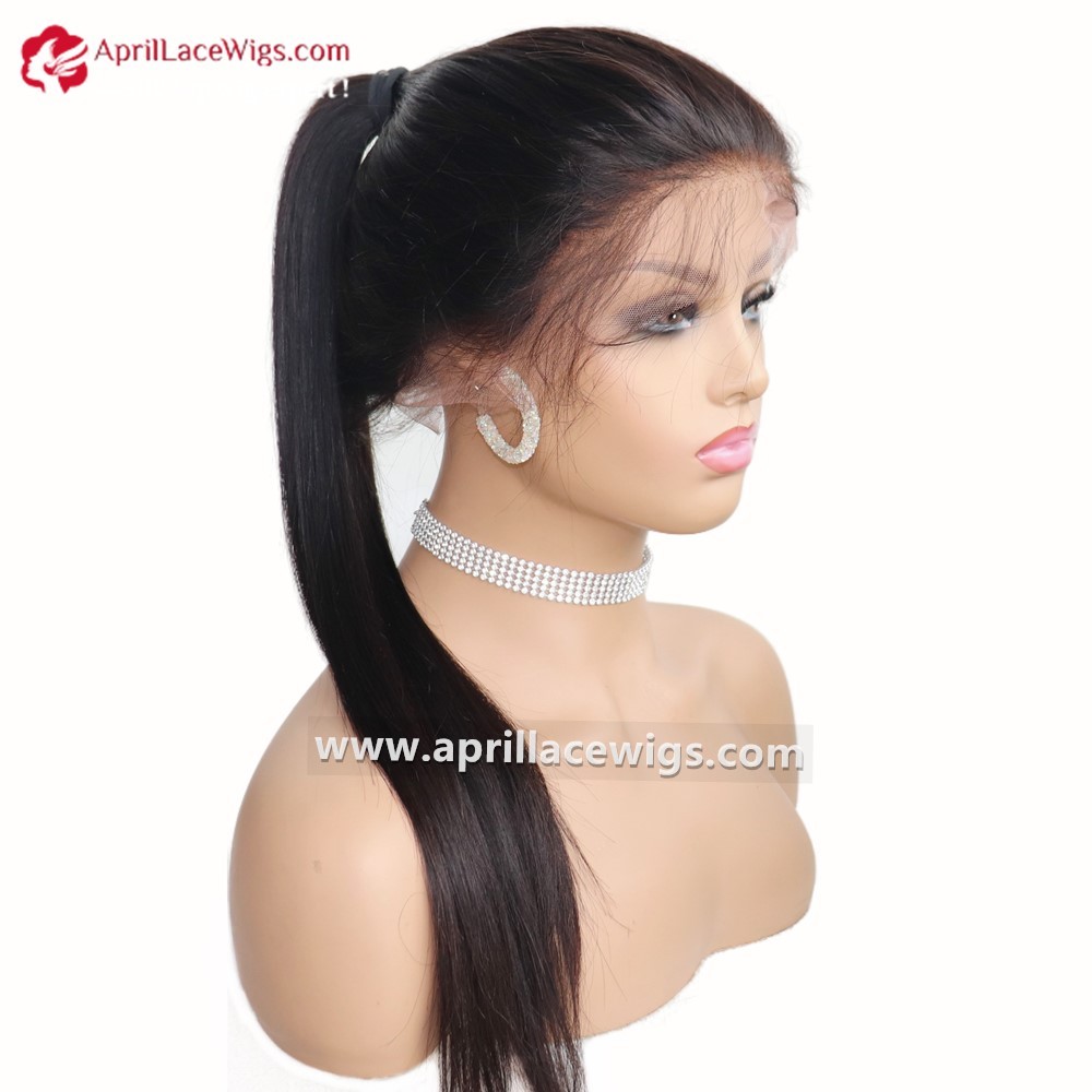 Silk Straight 360 Wig Human Hair Raw Virgin Hair