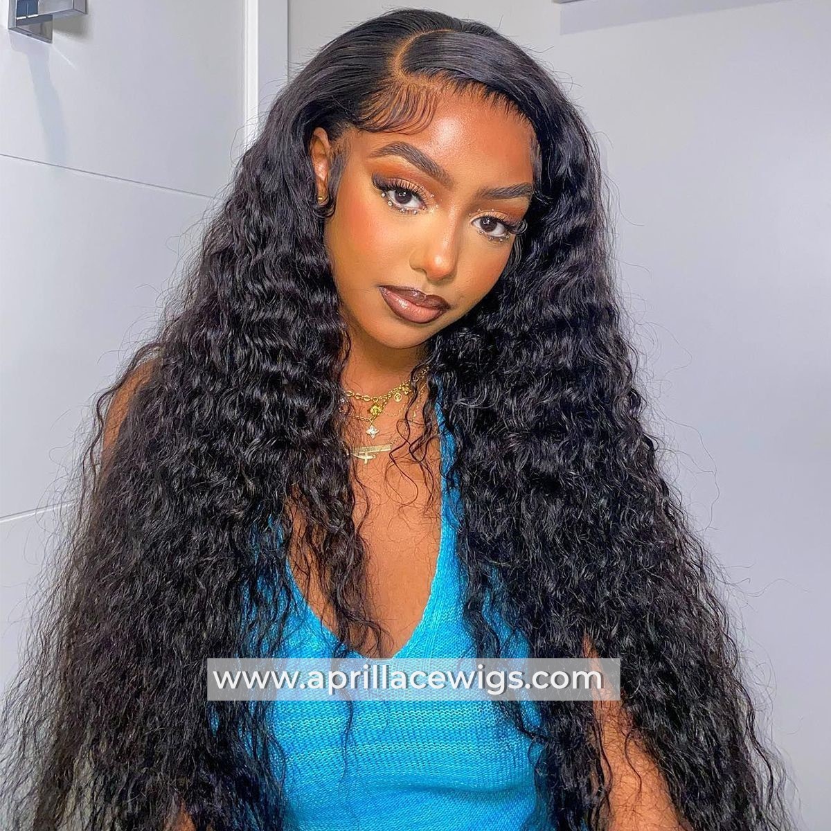 deep wave 5x5 hd lace wig 