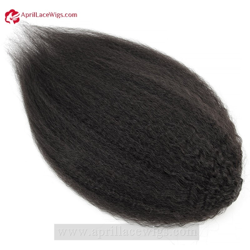 Wrap Drawstring Ponytail Double Drawn Human Hair Extension
