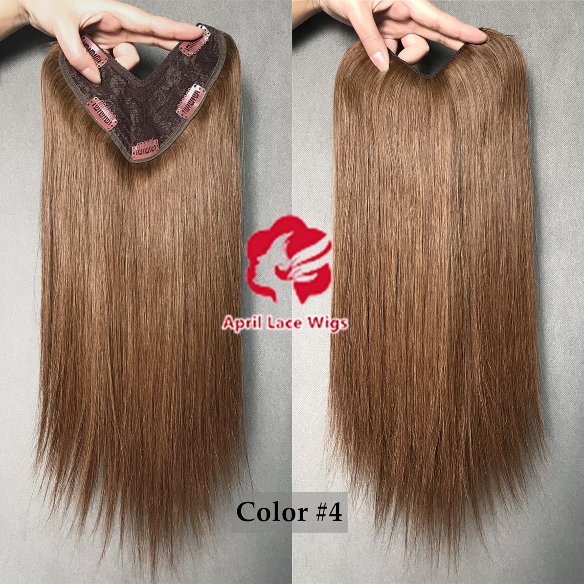 Human Hair V Shape Clip In Hair Extension