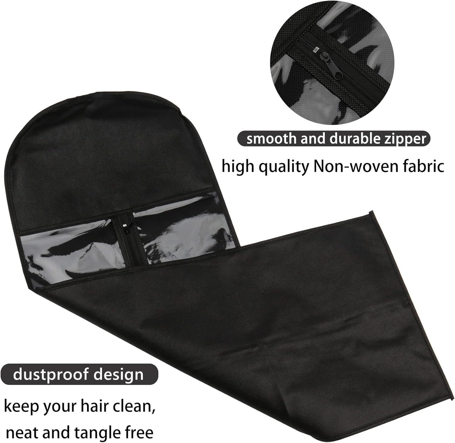 wig storage bag and wig hanger